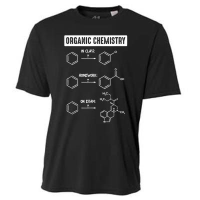 Organic Chemistry In Class Homework On Exam Cooling Performance Crew T-Shirt