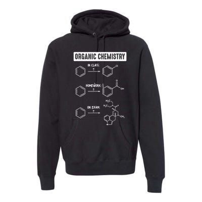 Organic Chemistry In Class Homework On Exam Premium Hoodie