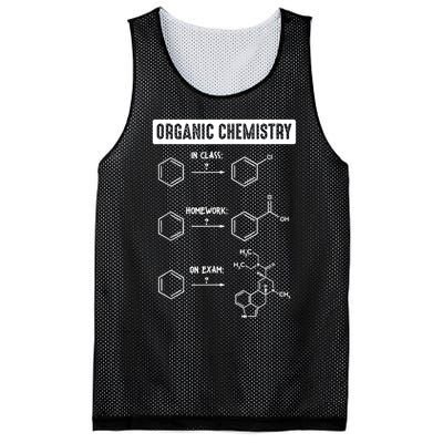 Organic Chemistry In Class Homework On Exam Mesh Reversible Basketball Jersey Tank