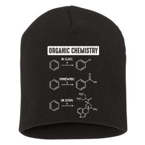 Organic Chemistry In Class Homework On Exam Short Acrylic Beanie