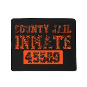 Orange County Jail Inmate Prisoner Costume Party  Mousepad