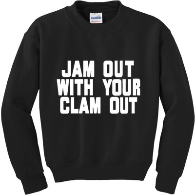 Olivia ChowS Jam Out With Your Clam Out Kids Sweatshirt