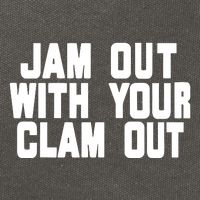 Olivia ChowS Jam Out With Your Clam Out Cotton Canvas Backpack