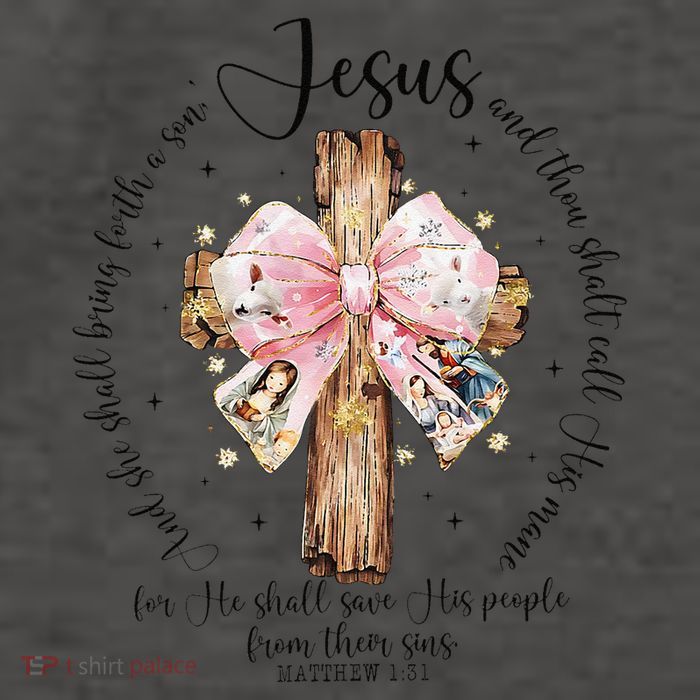 O Come Let Us Adore Him Nativity Scene Jesus Christmas Vector Backpack
