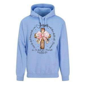 O Come Let Us Adore Him Nativity Scene Jesus Christmas Unisex Surf Hoodie