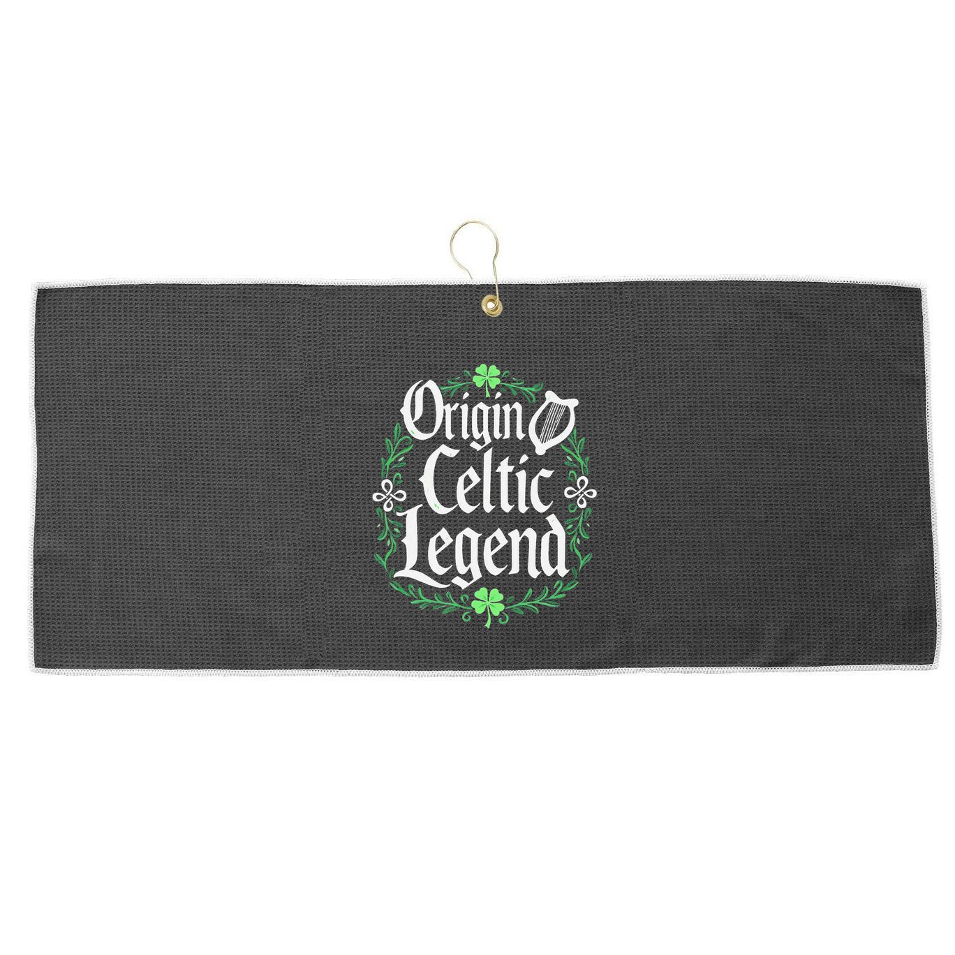 Origin Celtic Legend Celtic Heritage Large Microfiber Waffle Golf Towel