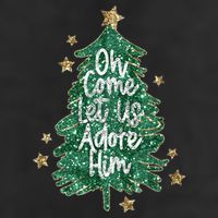Oh Come Let Us Adore Him Christian Jesus Christmas Hat