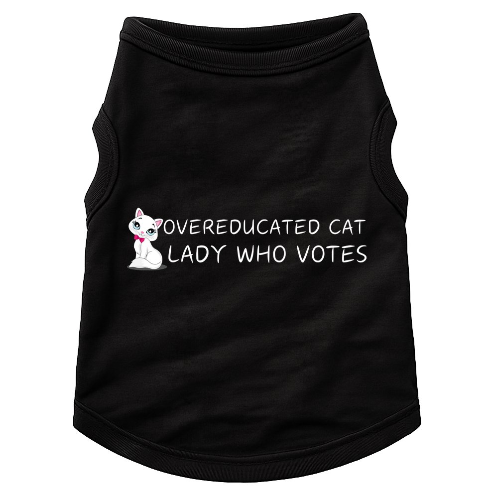 Overeducated Cat Lady Who Votes Doggie Tank