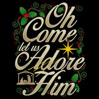 Oh Come Let Us Adore Him Nativity Christmas Religious Jesus Bucket Hat