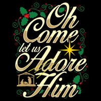 Oh Come Let Us Adore Him Nativity Christmas Religious Jesus 16 in Basic Backpack