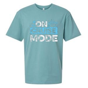 On Cruise Mode Cruise Vacation Family Cruising Sueded Cloud Jersey T-Shirt