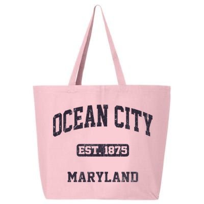 Ocean City Maryland MD Vintage State Athletic Style 25L Jumbo Tote