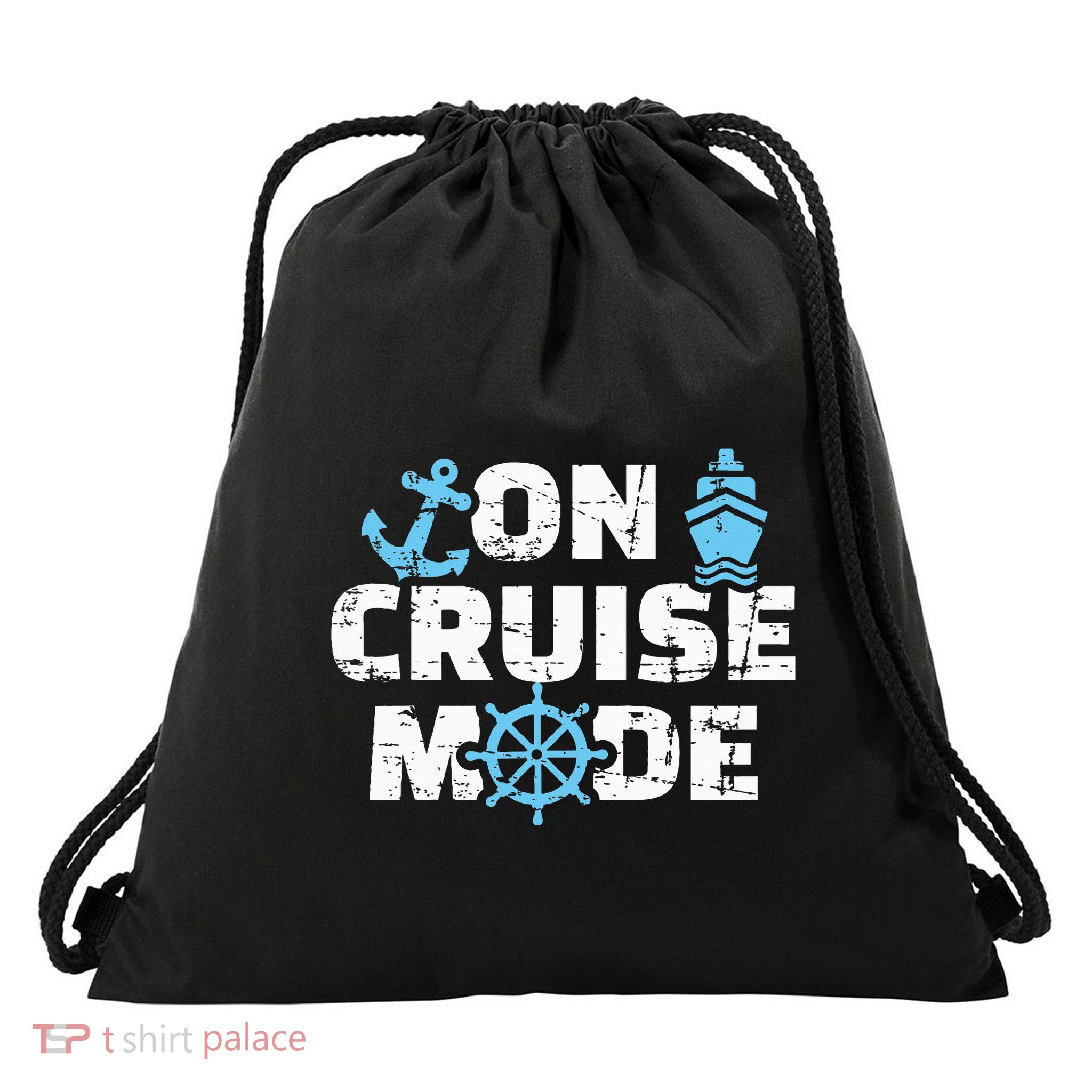 On cruise mode Drawstring Bag