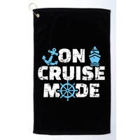 On cruise mode Golf Towel