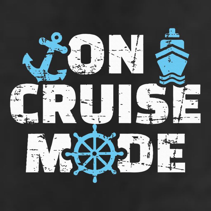 On cruise mode Golf Towel