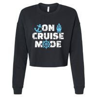 On cruise mode Cropped Pullover Crew