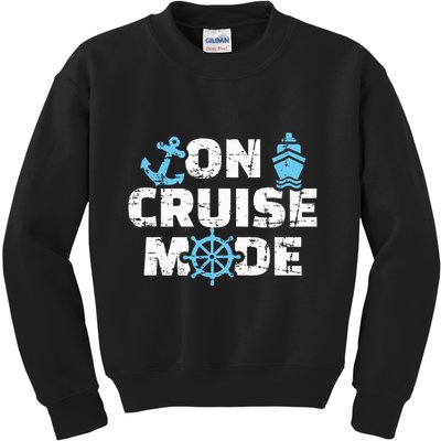 On cruise mode Kids Sweatshirt