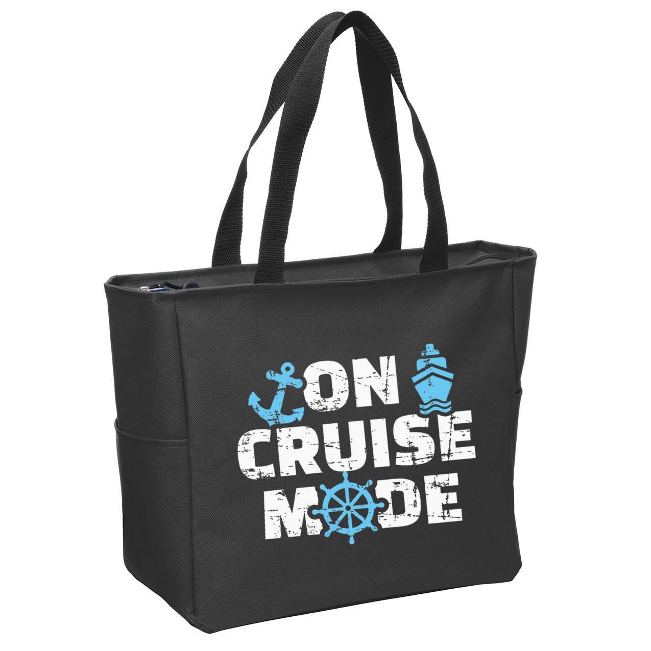 On cruise mode Zip Tote Bag