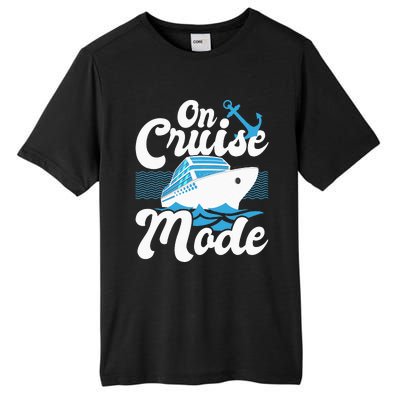 On Cruise Mode Cruise Ship Cruising Lover Cruiser Tall Fusion ChromaSoft Performance T-Shirt