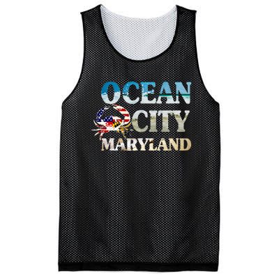 Ocean City Maryland Beach Vacation Mesh Reversible Basketball Jersey Tank