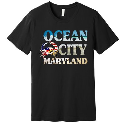 Ocean City Maryland Beach Vacation Premium T-Shirt