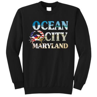 Ocean City Maryland Beach Vacation Tall Sweatshirt