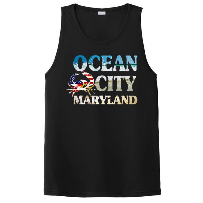 Ocean City Maryland Beach Vacation PosiCharge Competitor Tank