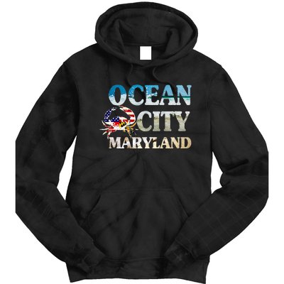 Ocean City Maryland Beach Vacation Tie Dye Hoodie