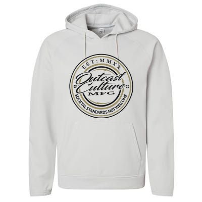 Outcast Culture Mfg Merch Performance Fleece Hoodie