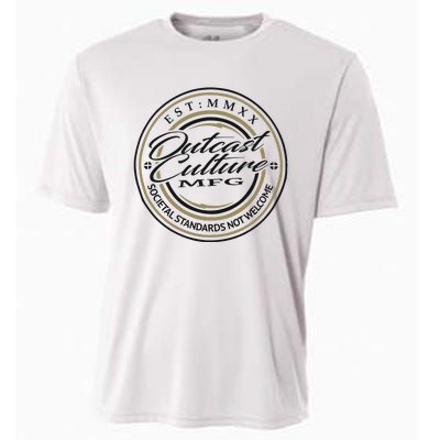 Outcast Culture Mfg Merch Cooling Performance Crew T-Shirt