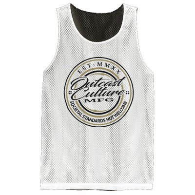 Outcast Culture Mfg Merch Mesh Reversible Basketball Jersey Tank