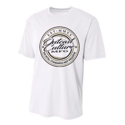 Outcast Culture Mfg Merch Performance Sprint T-Shirt