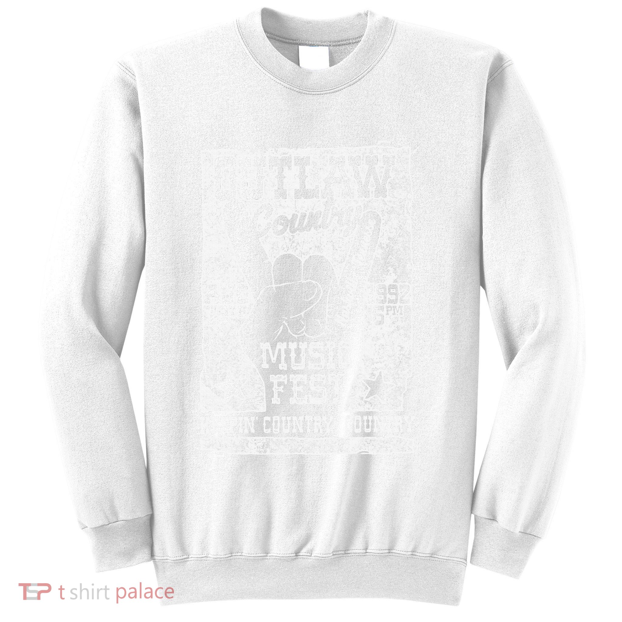 Outlaw Country Music Fest Nashville Vintage Graphic Sweatshirt