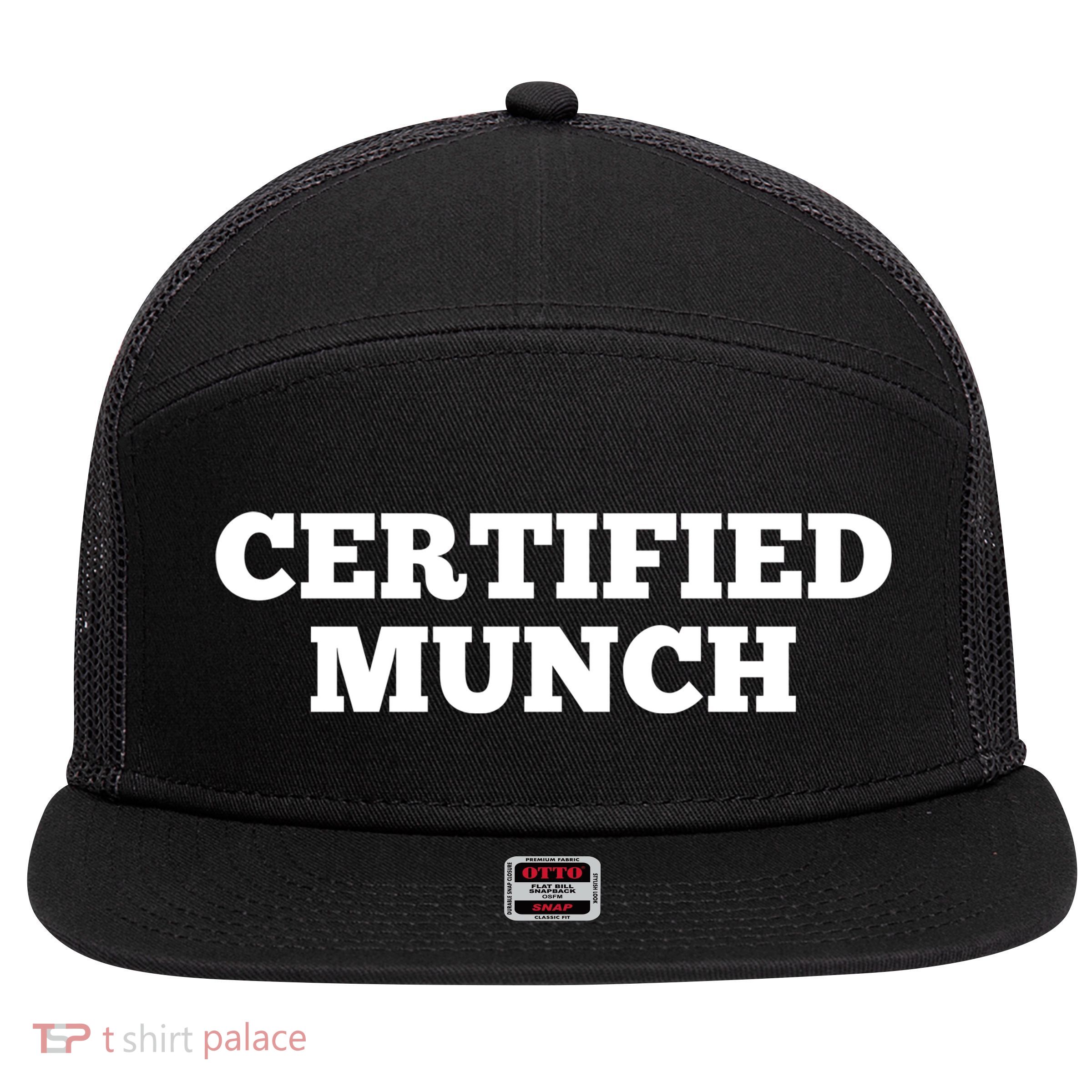ORIGINAL Certified Munch 7 Panel Mesh Trucker Snapback Hat