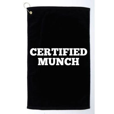 ORIGINAL Certified Munch Golf Towel