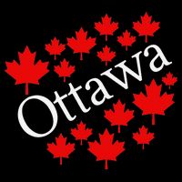 Ottawa Canada Maple Leaf Graphic Backpack