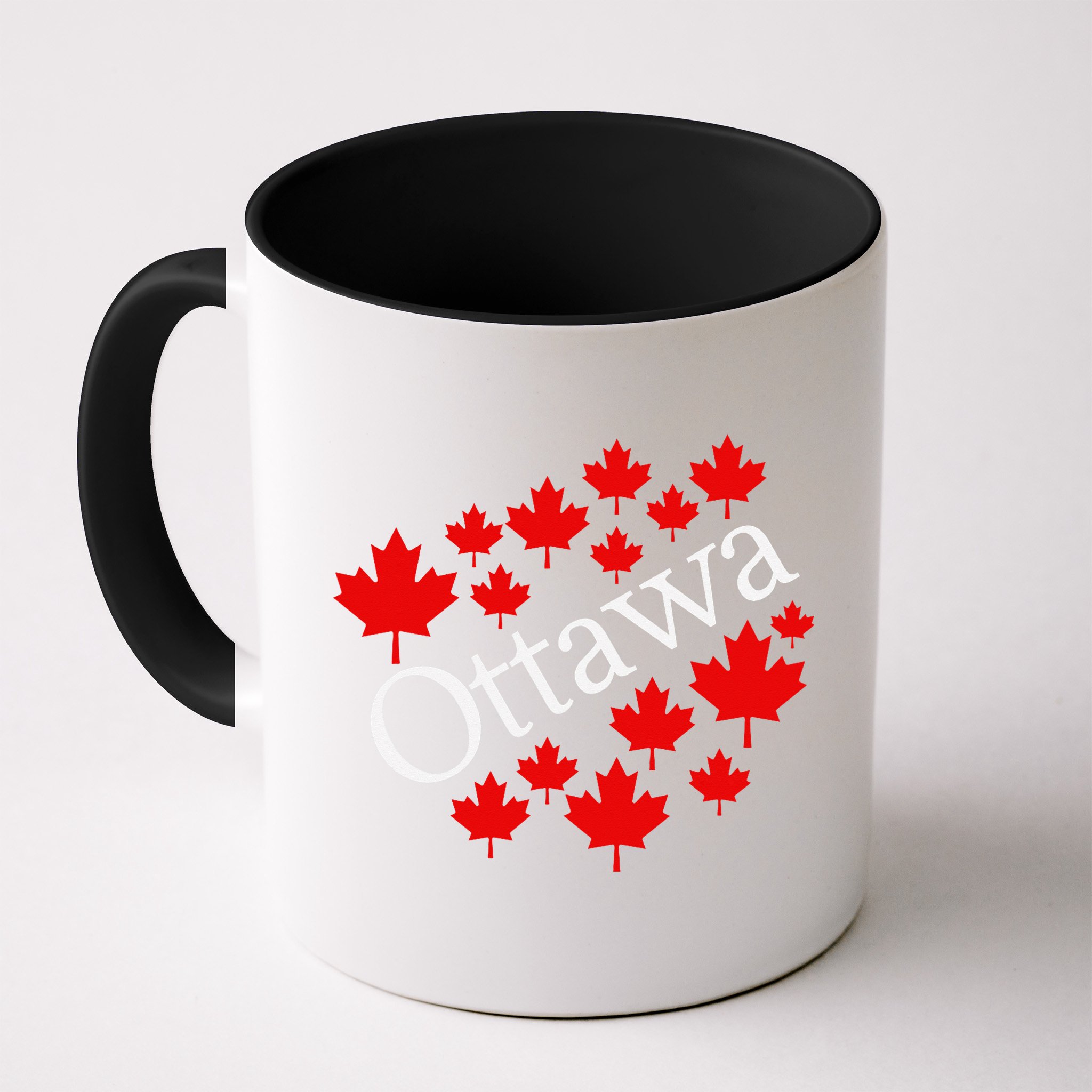 Ottawa Canada Maple Leaf Graphic Mug