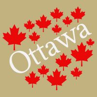 Ottawa Canada Maple Leaf Graphic Polo