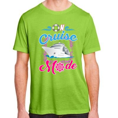 On Cruise Mode Great Gift Funny Cruising Lover's Great Gift Adult ChromaSoft Performance T-Shirt