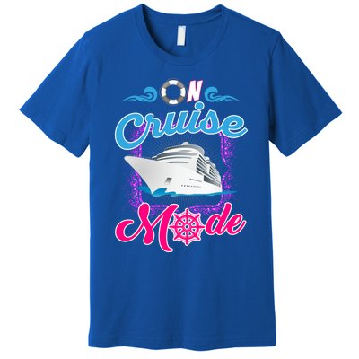 On Cruise Mode Great Gift Funny Cruising Lover's Great Gift Premium T-Shirt