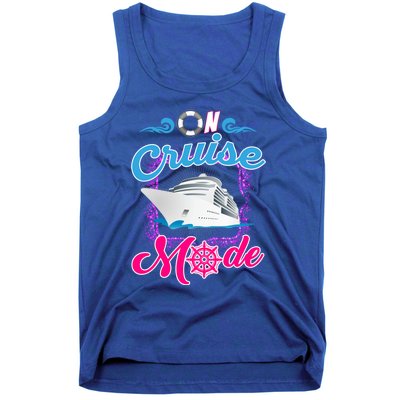 On Cruise Mode Great Gift Funny Cruising Lover's Great Gift Tank Top