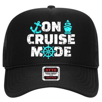 On Cruise Mode High Crown Mesh Back Trucker Hat