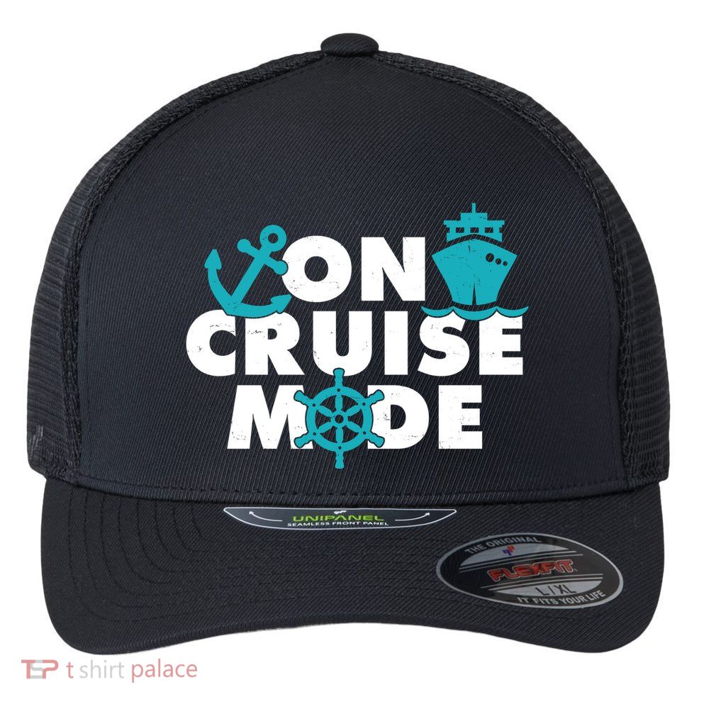 On Cruise Mode Flexfit Unipanel Trucker Cap
