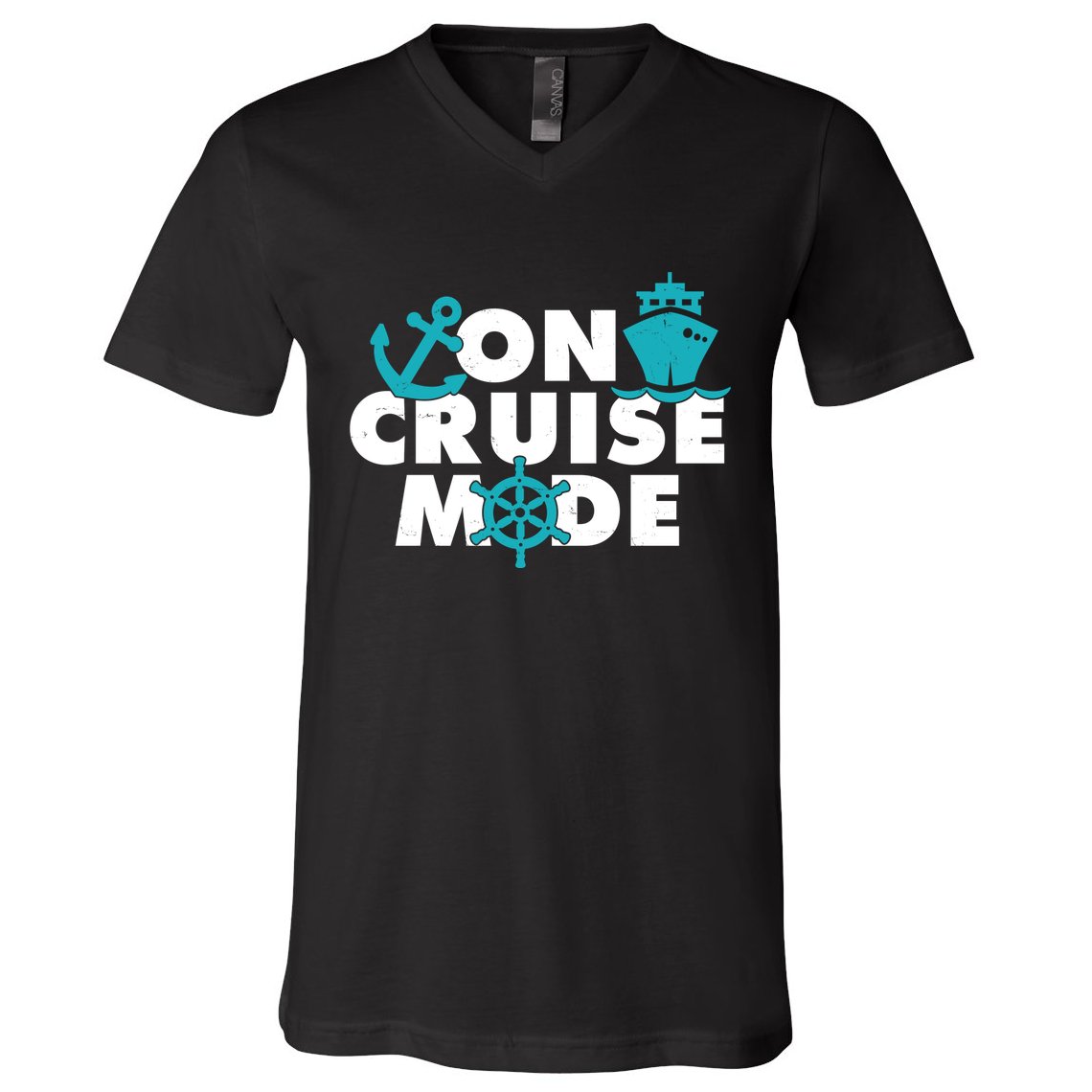 On Cruise Mode V-Neck T-Shirt
