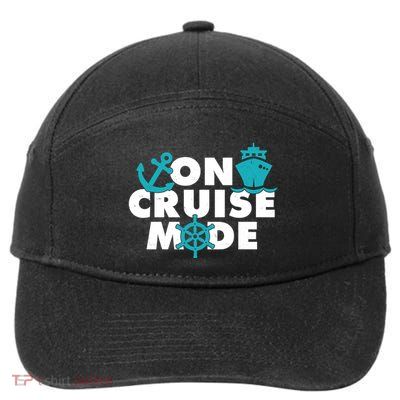 On Cruise Mode 7-Panel Snapback Hat