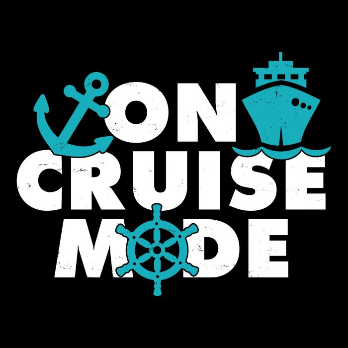 On Cruise Mode Drawstring Bag