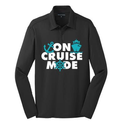 On Cruise Mode Silk Touch Performance Long Sleeve Polo