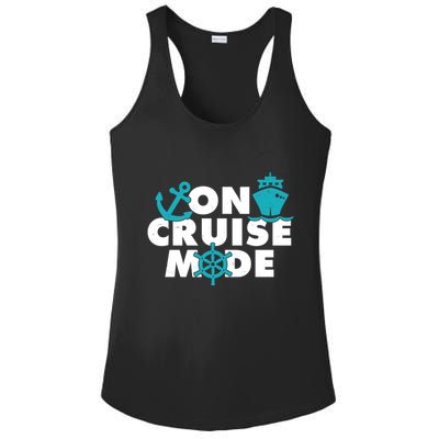 On Cruise Mode Ladies PosiCharge Competitor Racerback Tank