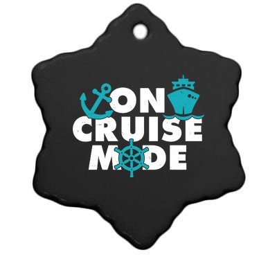 On Cruise Mode Ceramic Star Ornament