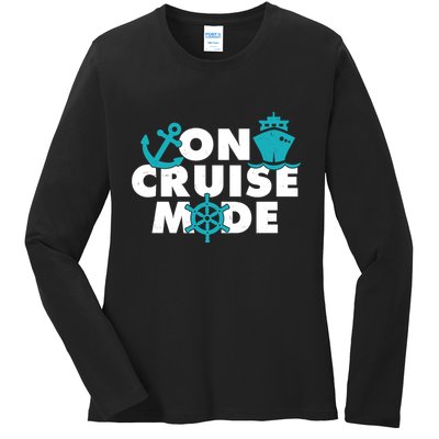 On Cruise Mode Ladies Long Sleeve Shirt